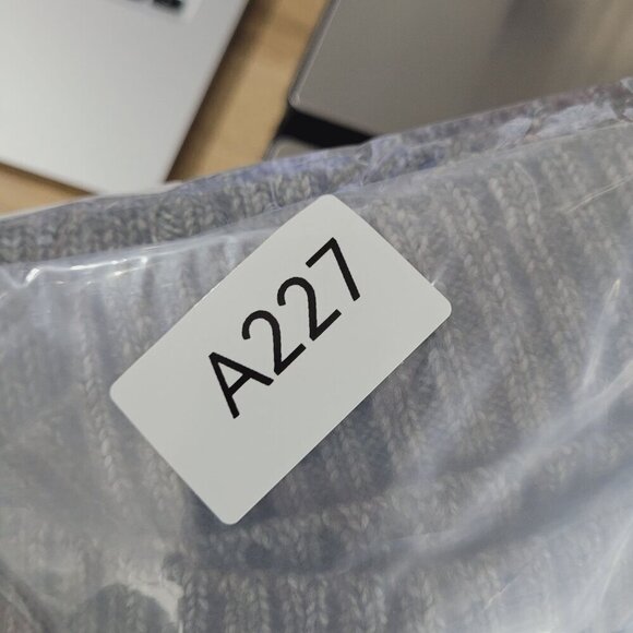 NEW Ella Moss Women's M Gray Button-Up Cardigan Relaxed Boyfriend Fit - Picture 7 of 7